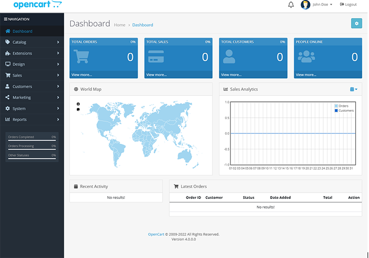 opencart 4.0版本抢先看